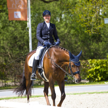 Tessa Baaijens-van de Vrie wint kleine finale para-dressuur