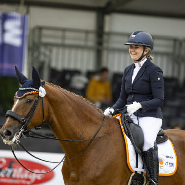 Demi Haerkens wint haar eerste nationale para-dressuur titel
