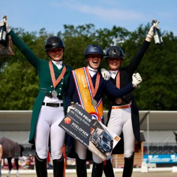 Anniek van Dulst beste Young Rider