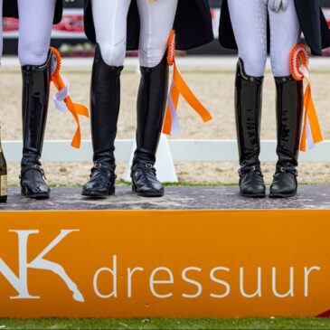Bondscoaches Patrick van der Meer en Noortje Radstake blikken vooruit richting het NK Dressuur